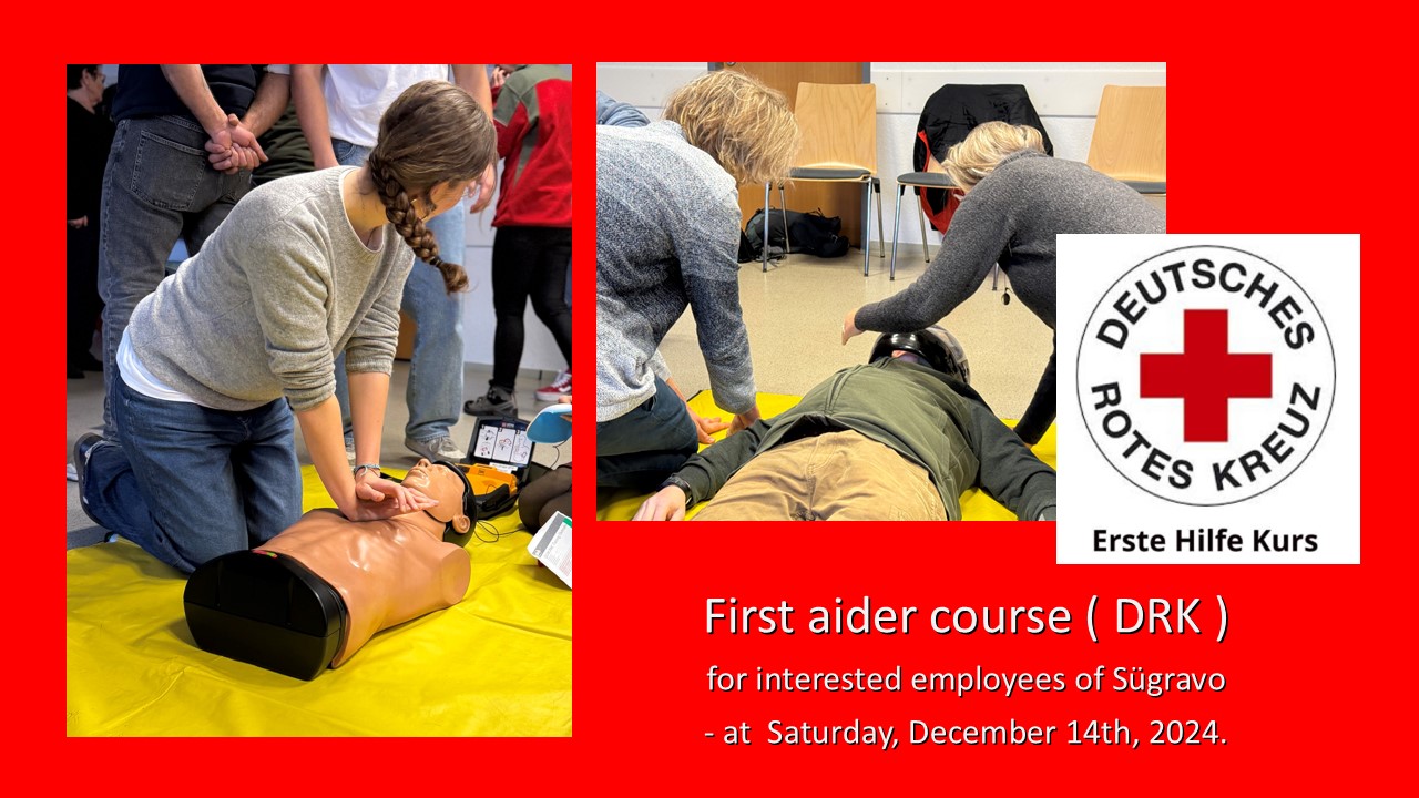 First aider course